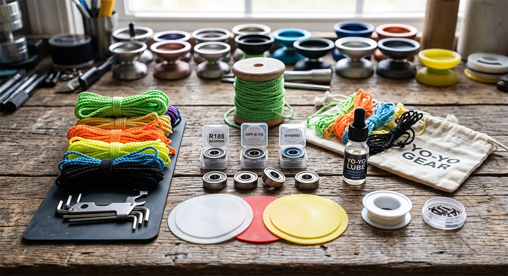 Strings, bearings, lube